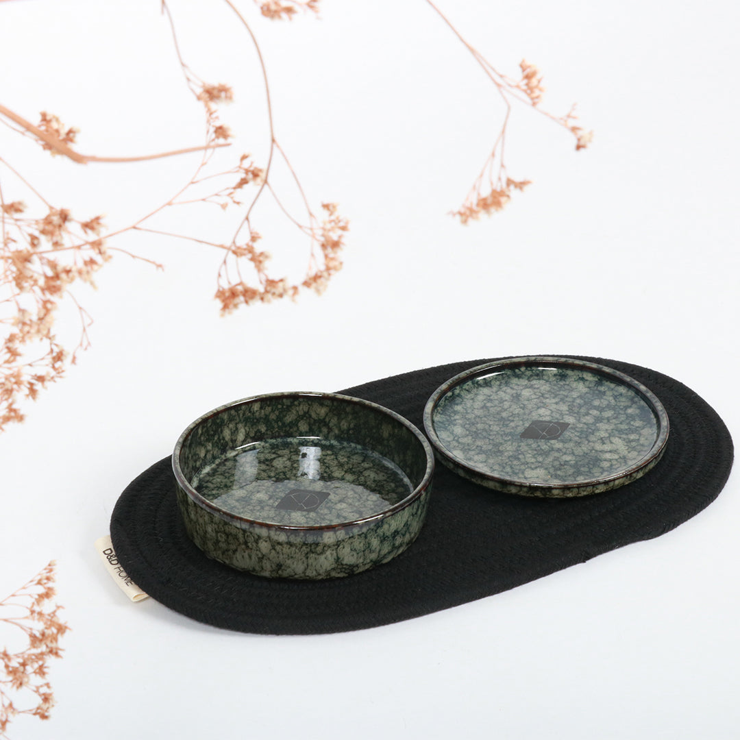 Jasper mangeoire - marble green