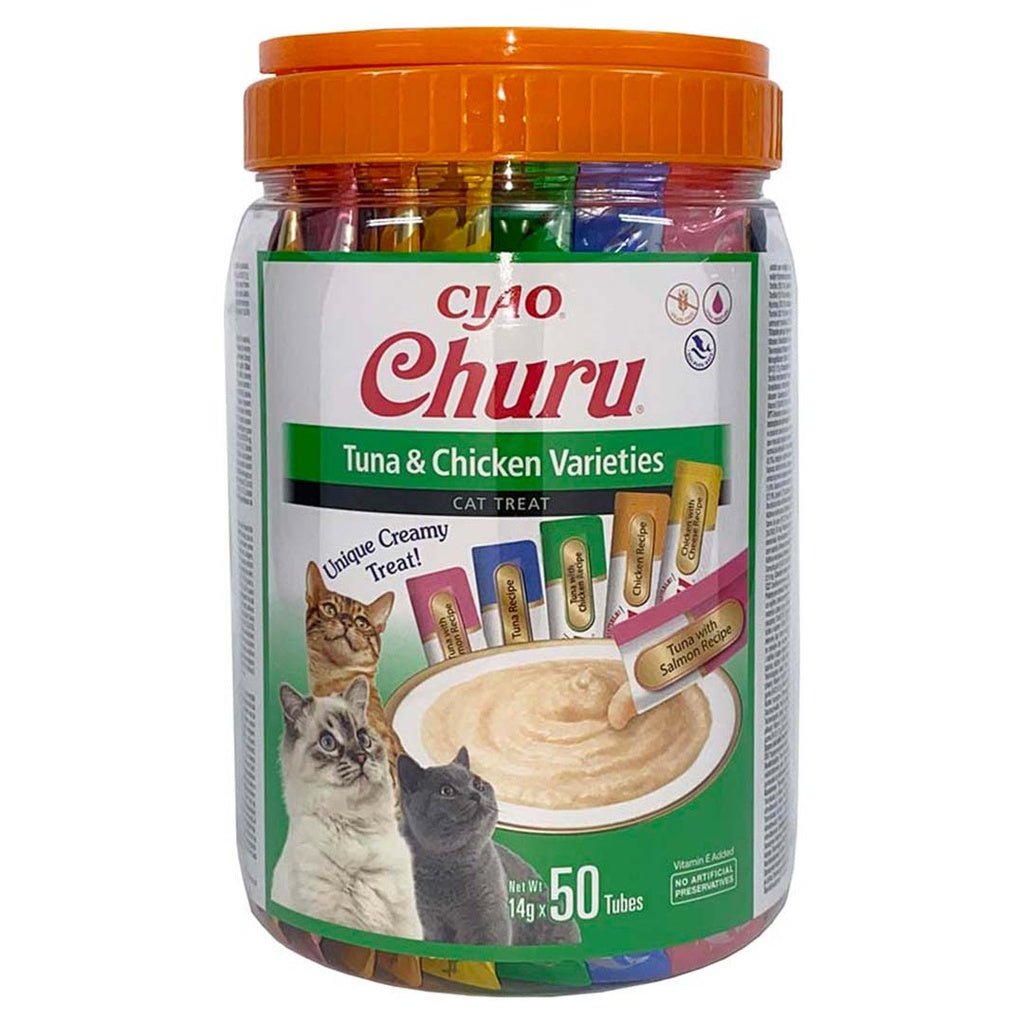 CIAO Churu tonijn & kip multipack Snacks INABA