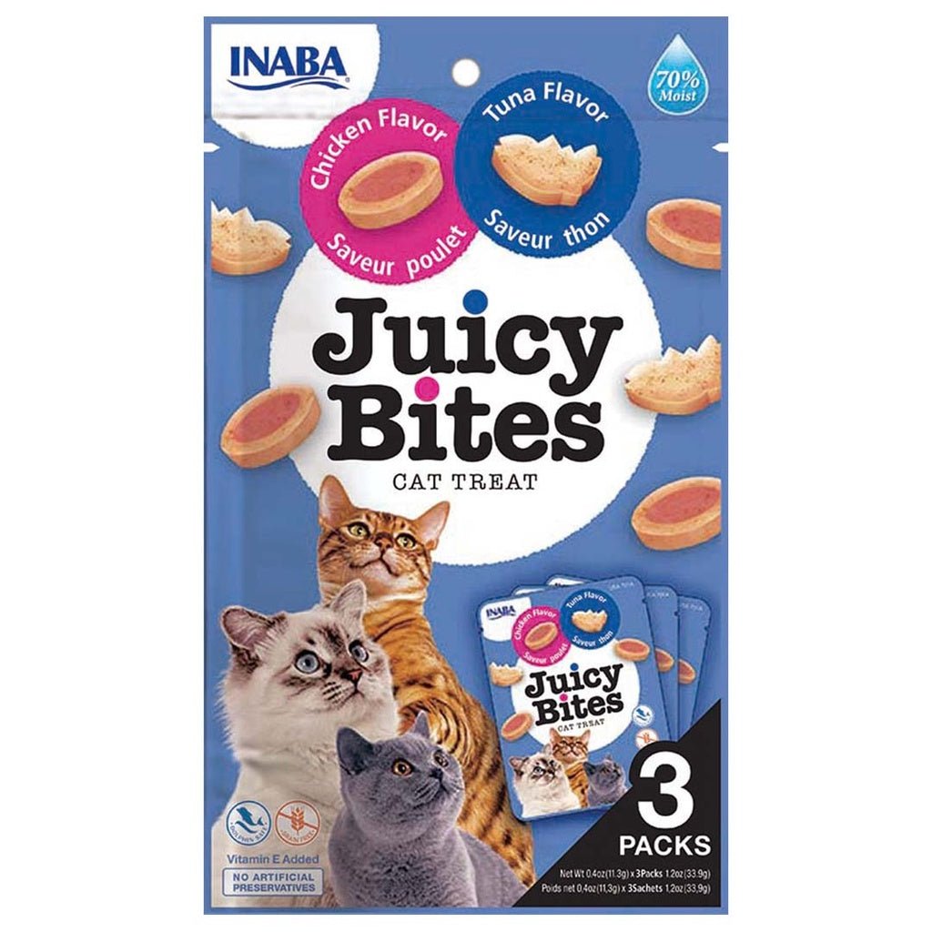 CIAO Juicy Bites kip & tonijn smaak Snacks INABA