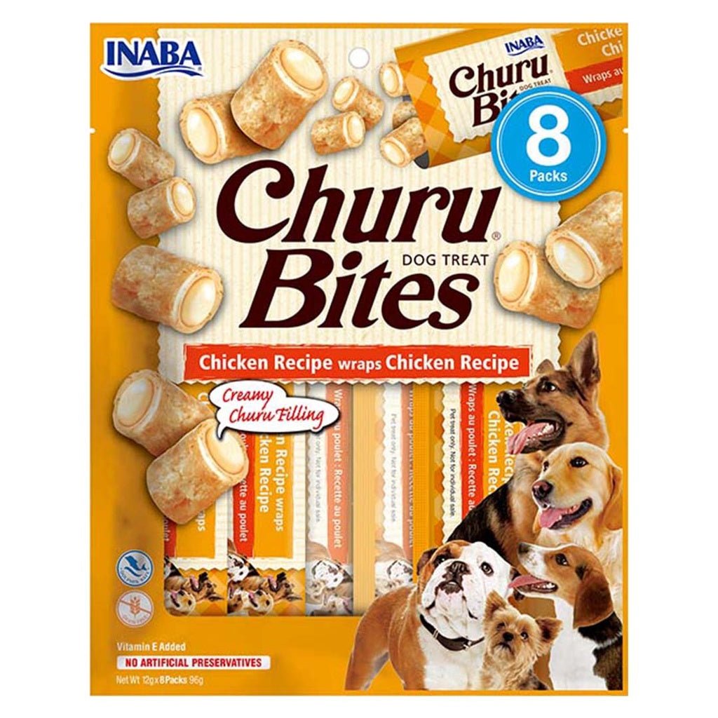 Hond Churu Bites wrap kip Snacks INABA