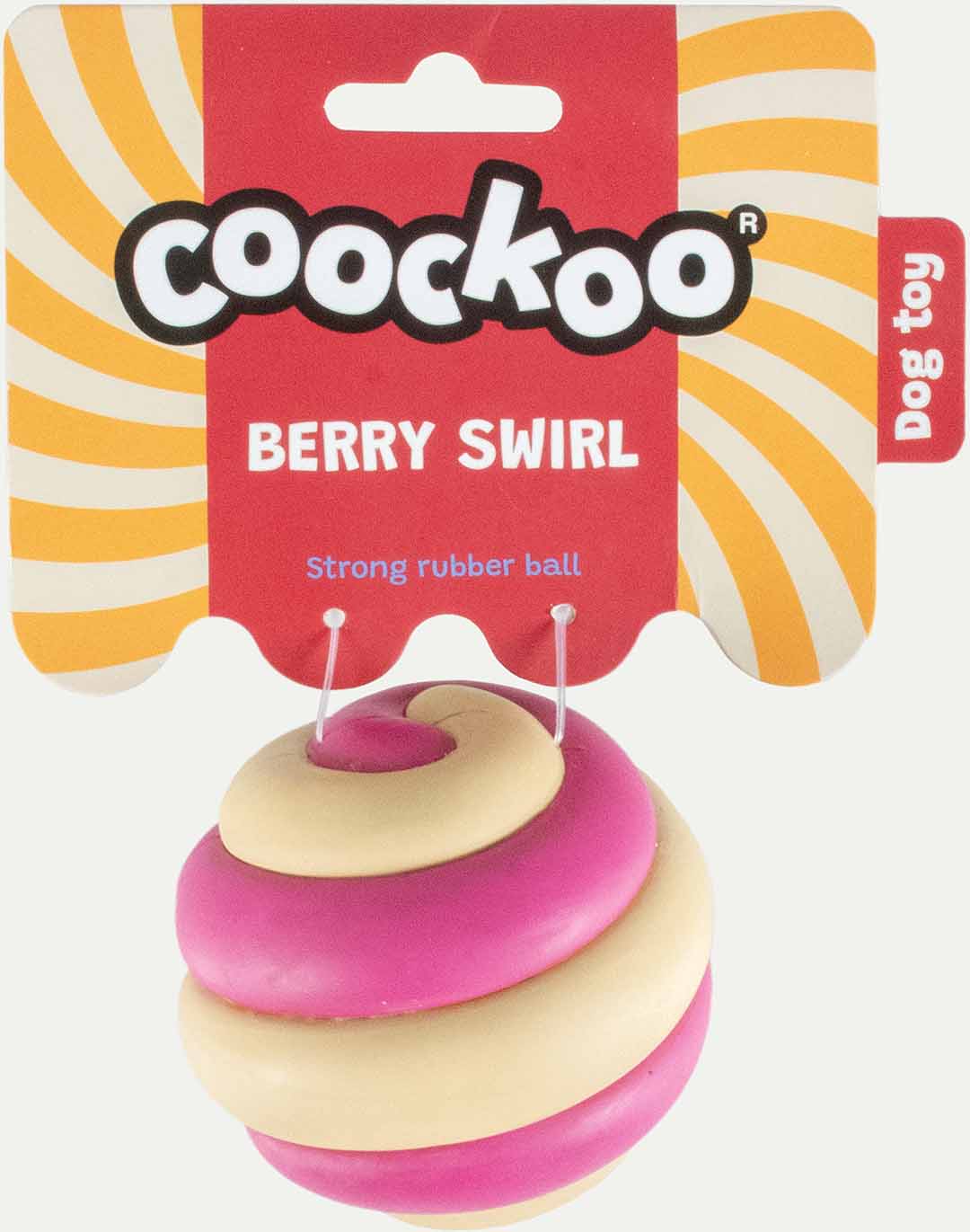 Hondenspeeltje BERRY SWIRL Hondenspeelgoed Coockoo