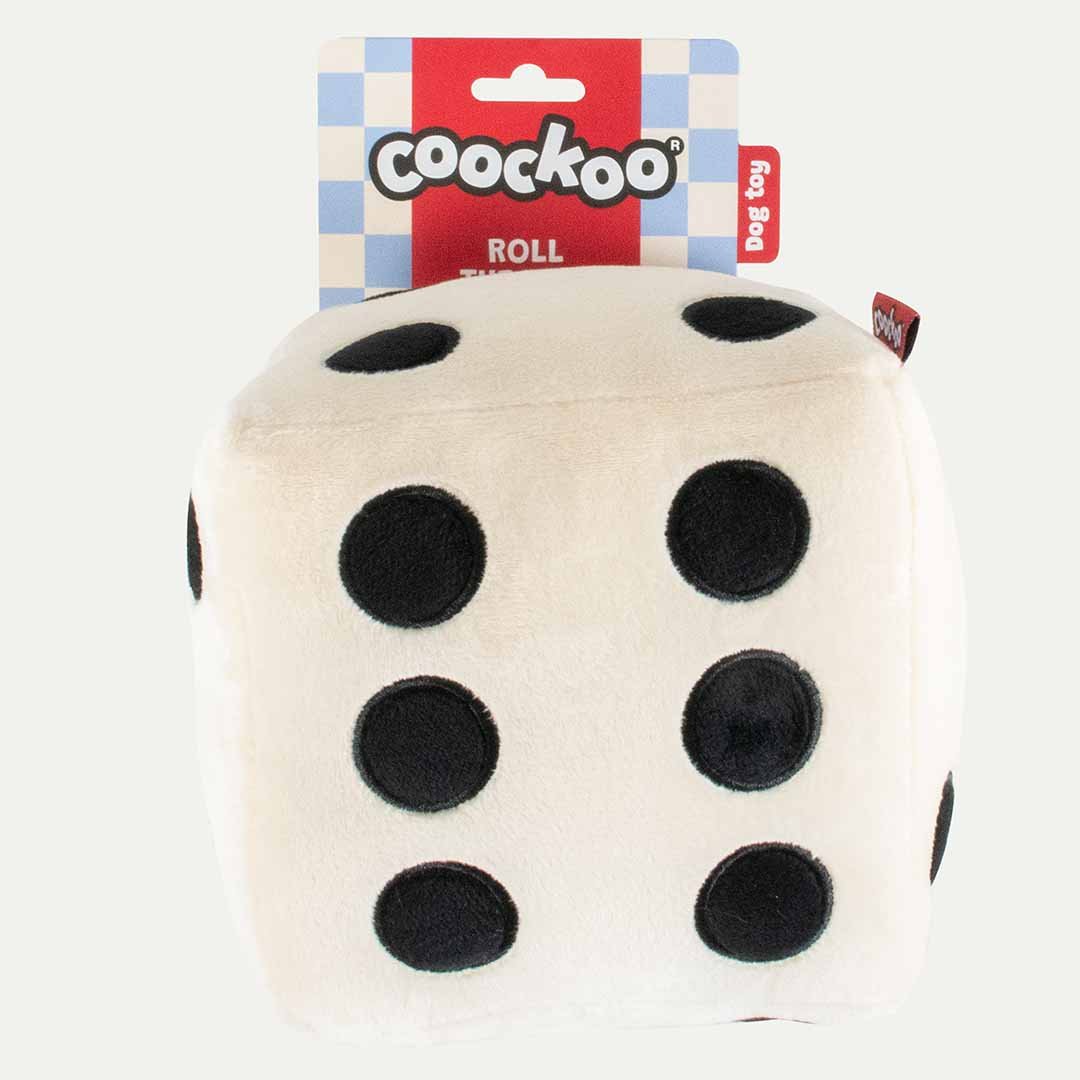 Hondenspeeltje ROLL THE DICE Hondenspeelgoed Coockoo