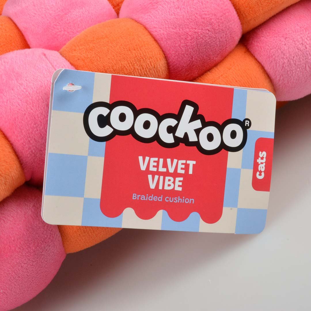 Kussen Velvet Vibe Kattenmanden Coockoo