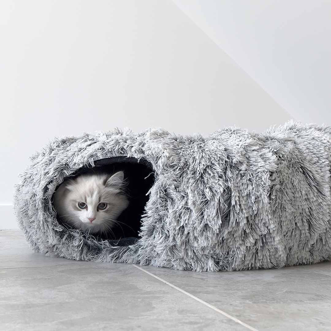 Snug tunnel & mand Kattenmanden duvoplus