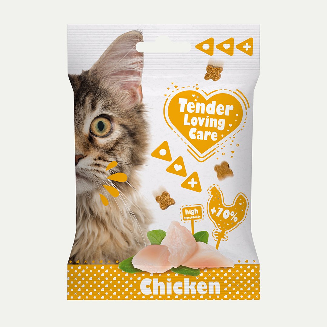 TLC Soft kattensnack zalm & tonijn (2 x 50g) Snacks Tender Loving Care