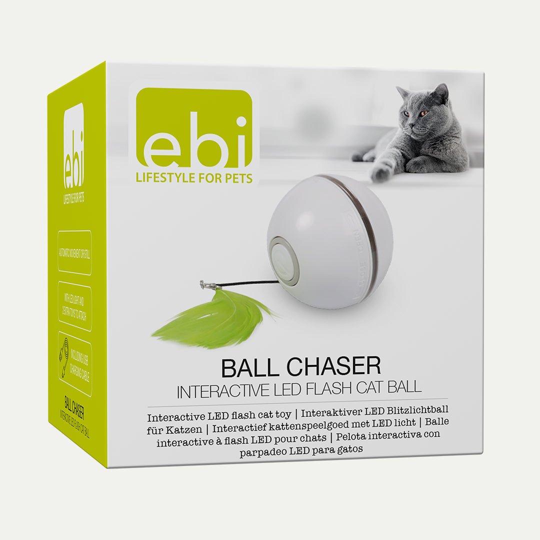 Ball chaser kattenspeeltje Elektronische speeltjes Ebi