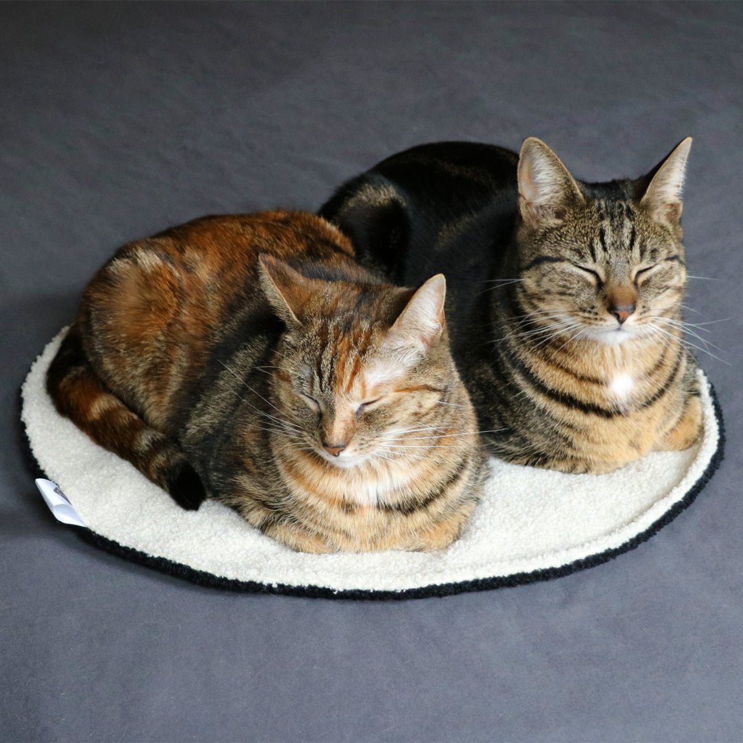 MAEVE - Rond dekentje Kattenmanden D&D Home - I LOVE Happy Cats