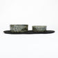 Jasper eet- & drinkkom - marble green
