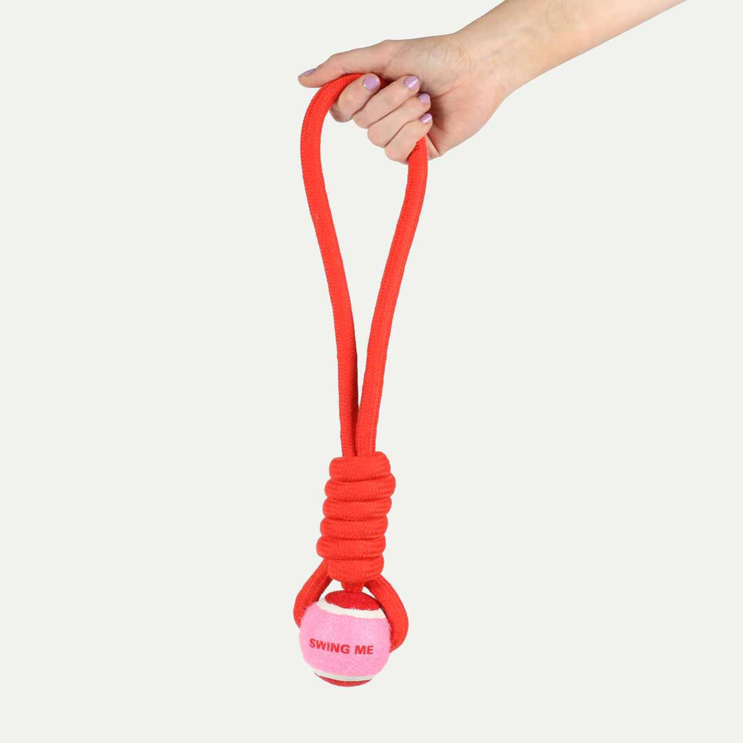 Ball with rope loop SWING ME
