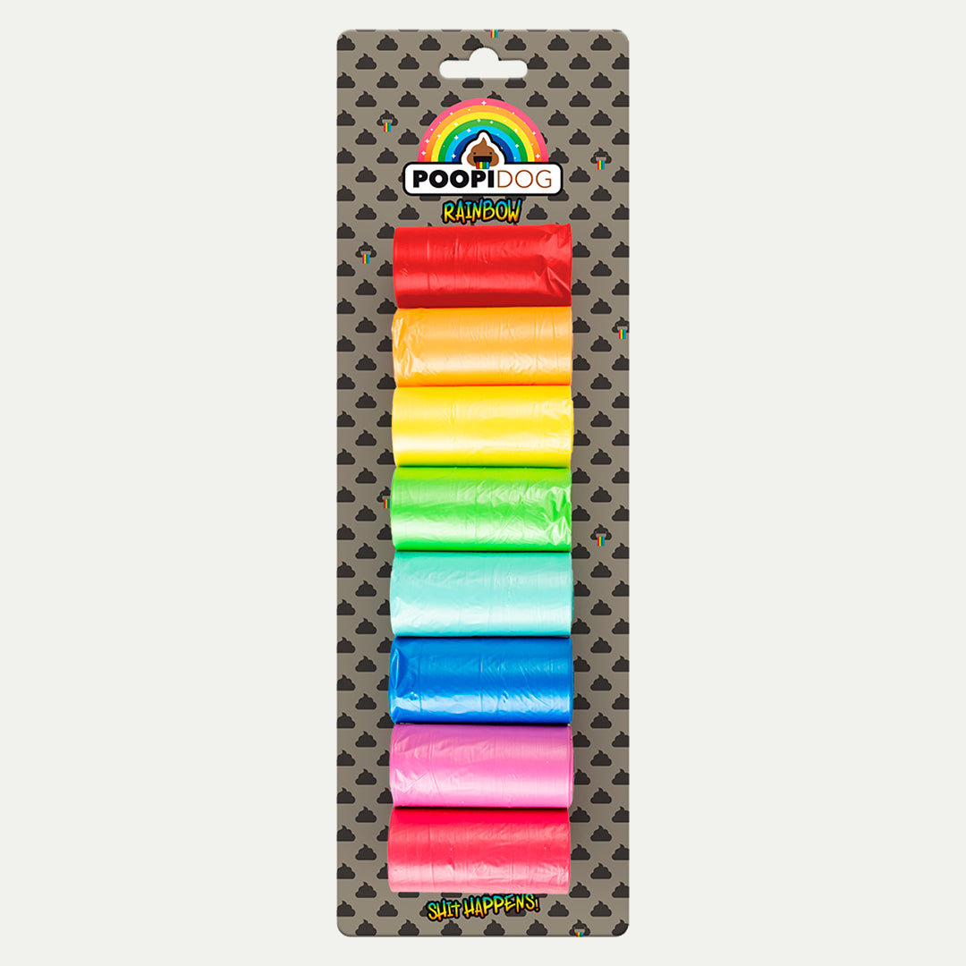 Poo bags Rainbow