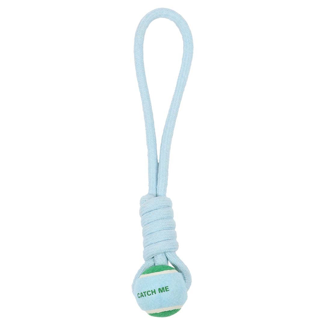 Ball with rope loop SWING ME Hondenspeelgoed Coockoo