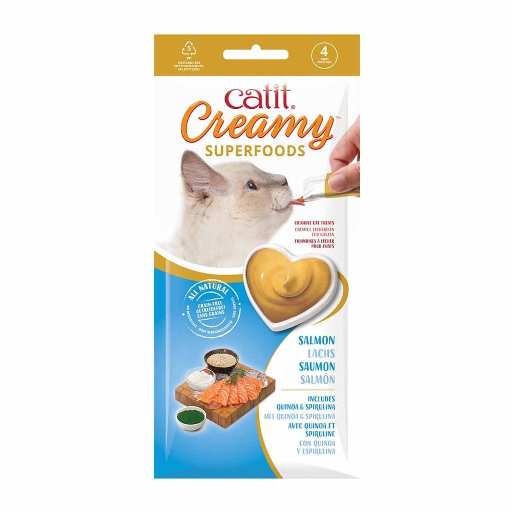 CA Creamy Superfood zalm Snacks Cat it
