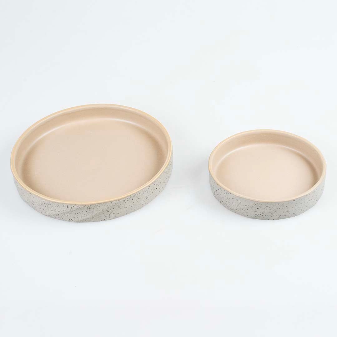 Eetschaal Stone wavy dune Kommen & schaaltjes duvoplus