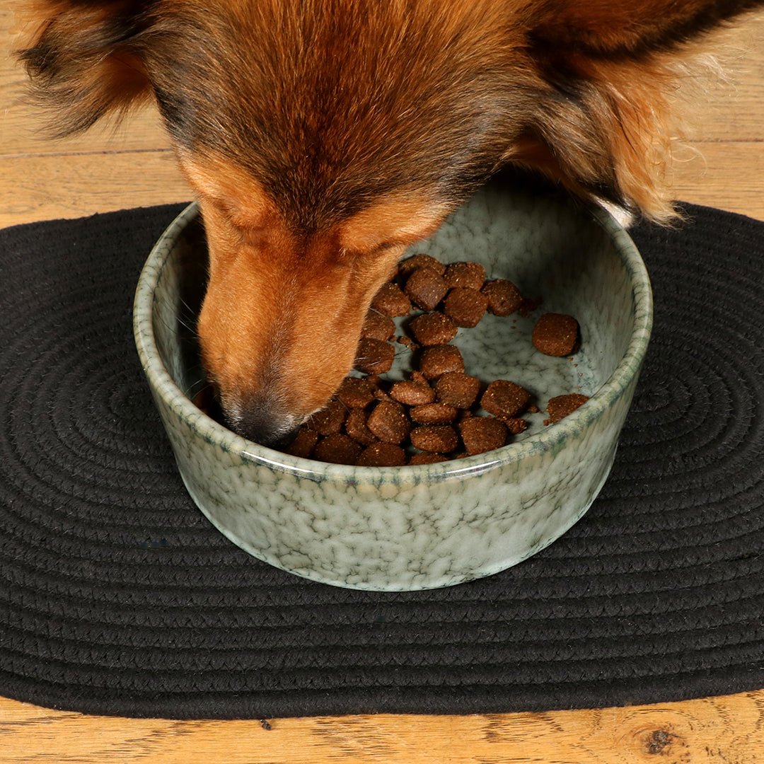 Jasper kom hond - groen marmer Kommen & schaaltjes D&D Home