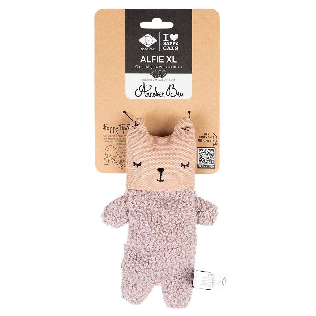 Kattenspeeltje ALFIE XL Kattenspeelgoed D&D Home - I LOVE Happy Cats