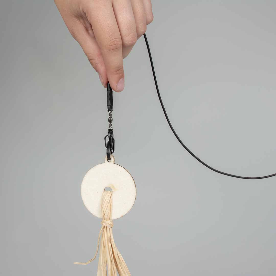 MIRA - ring met wol Kattenspeelgoed D&D Home - I LOVE Happy Cats
