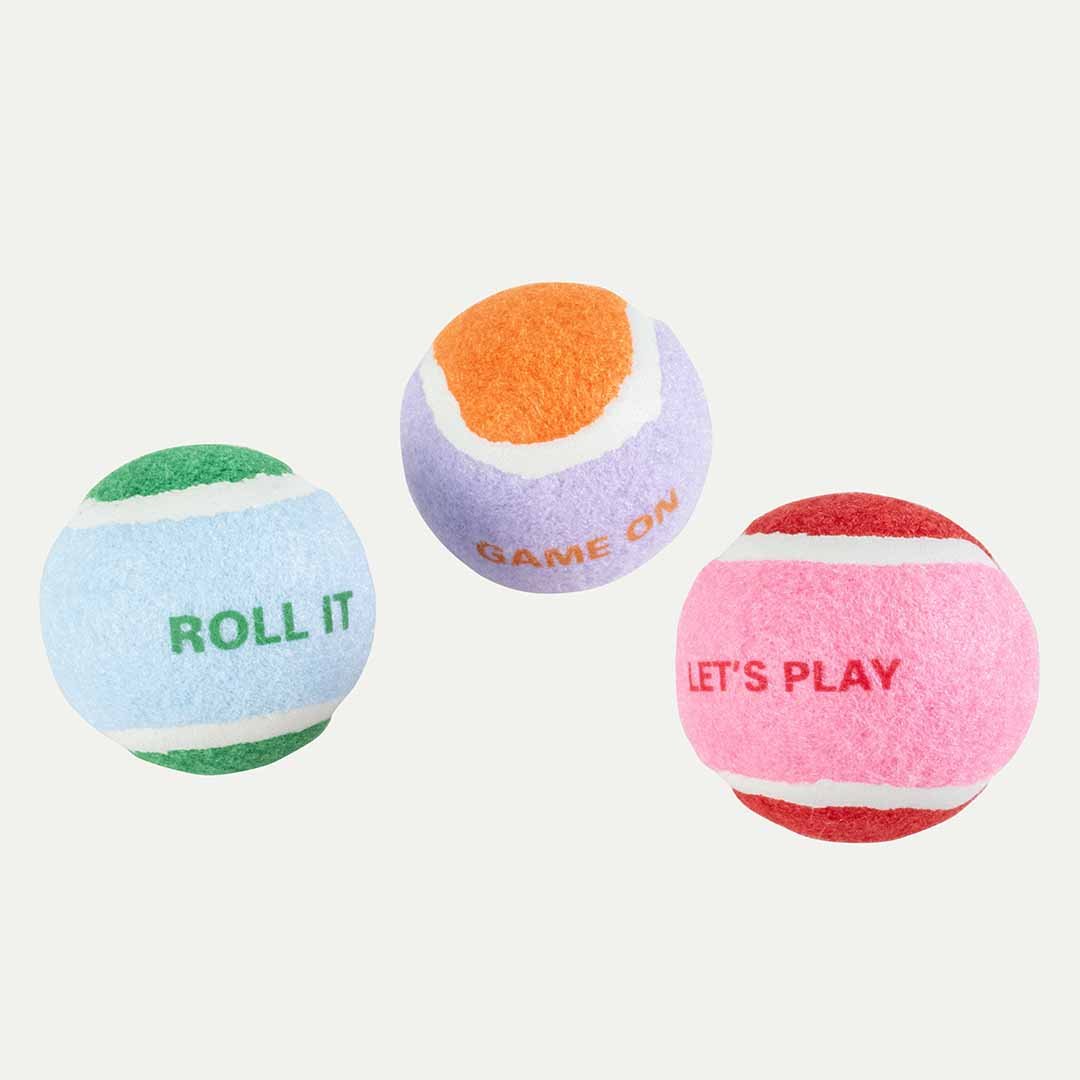 Tennisballen LET'S PLAY Hondenspeelgoed Coockoo