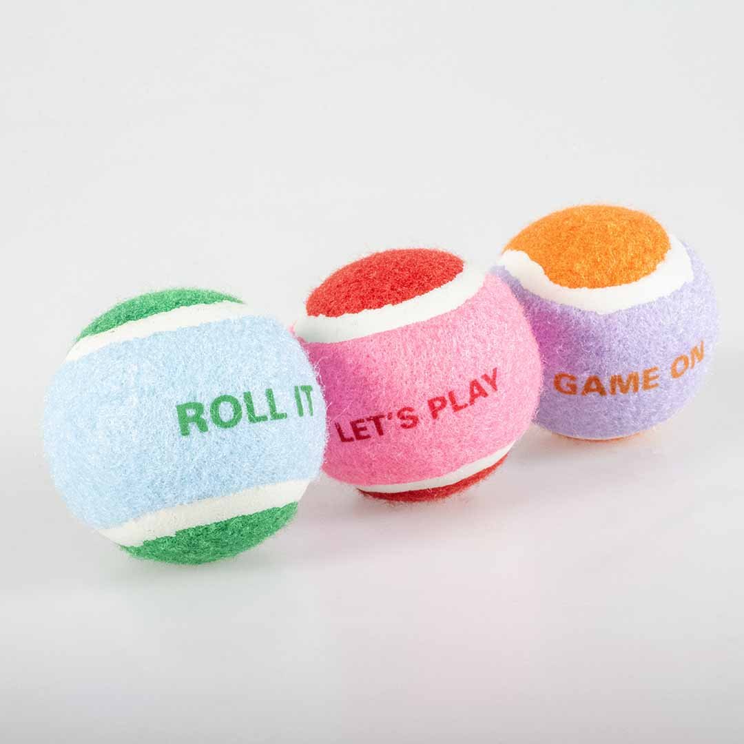Tennisballen LET'S PLAY Hondenspeelgoed Coockoo
