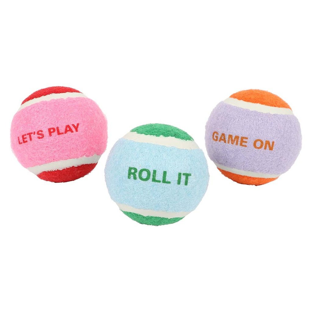 Tennisballen LET'S PLAY Hondenspeelgoed Coockoo