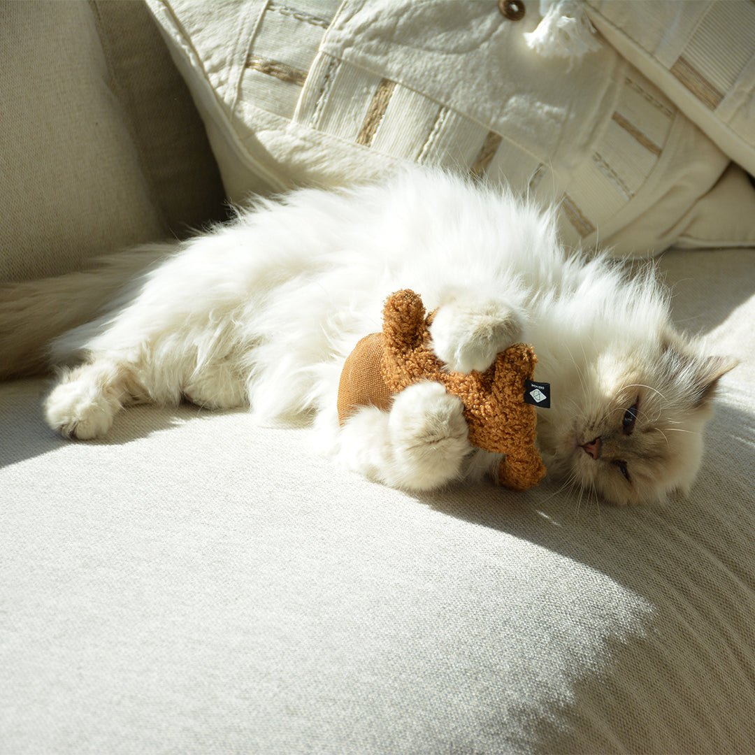 ZOEY - Trappelkussen Kattenspeelgoed D&D Home - I LOVE Happy Cats